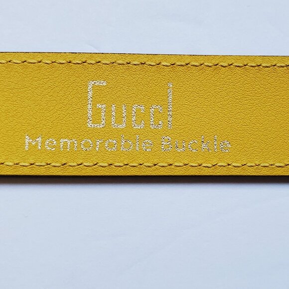 NWT Gucci interlocking GG polka-dots GG print belt - size 80-32 - Picture 8 of 10